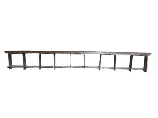[13044] BASTIDOR RACK 5 VIAS, PL 38X4MM
